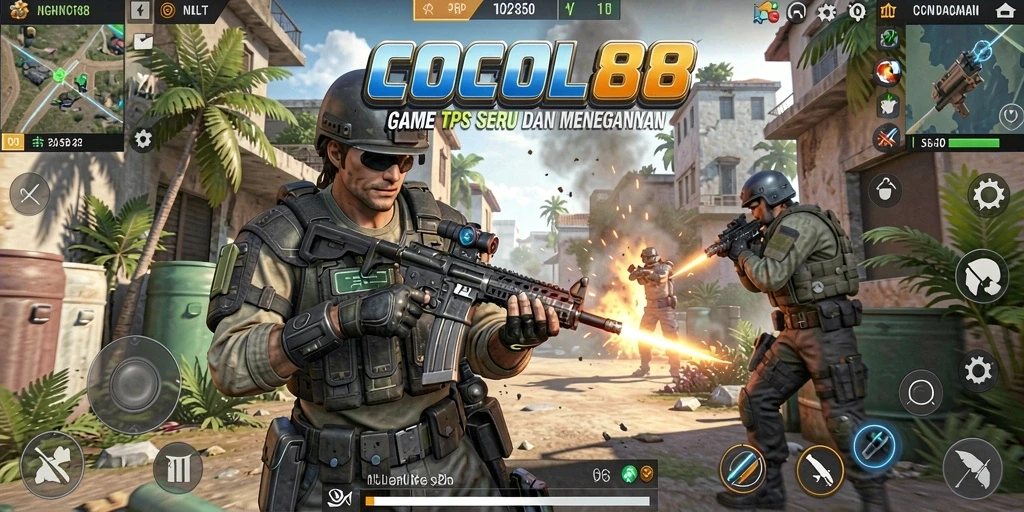 Tampilan menarik dari gameplay COCOL88 yang penuh aksi.