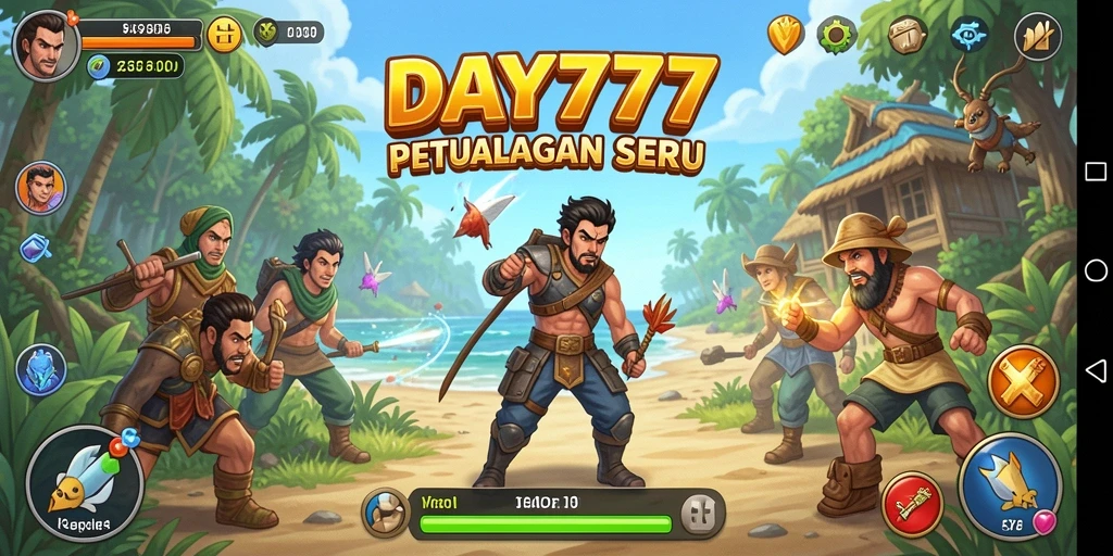 Tampilan gameplay seru dari <strong>DAY777</strong> dengan tantangan mendebarkan.