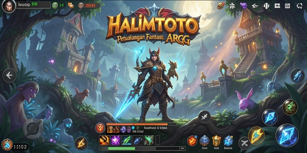 Gameplay seru HALIMTOTO penuh aksi dan strategi.