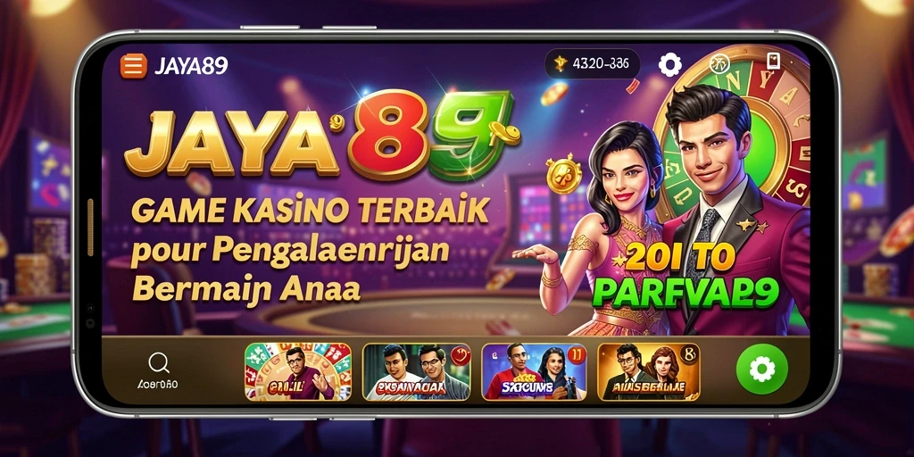 Tampilan menawan dari gameplay Kasino di JAYA89.