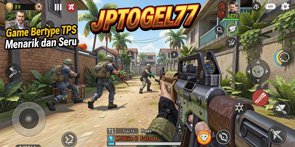Tangkapan layar permainan JPTOGEL77 menampilkan aksi seru TPS.