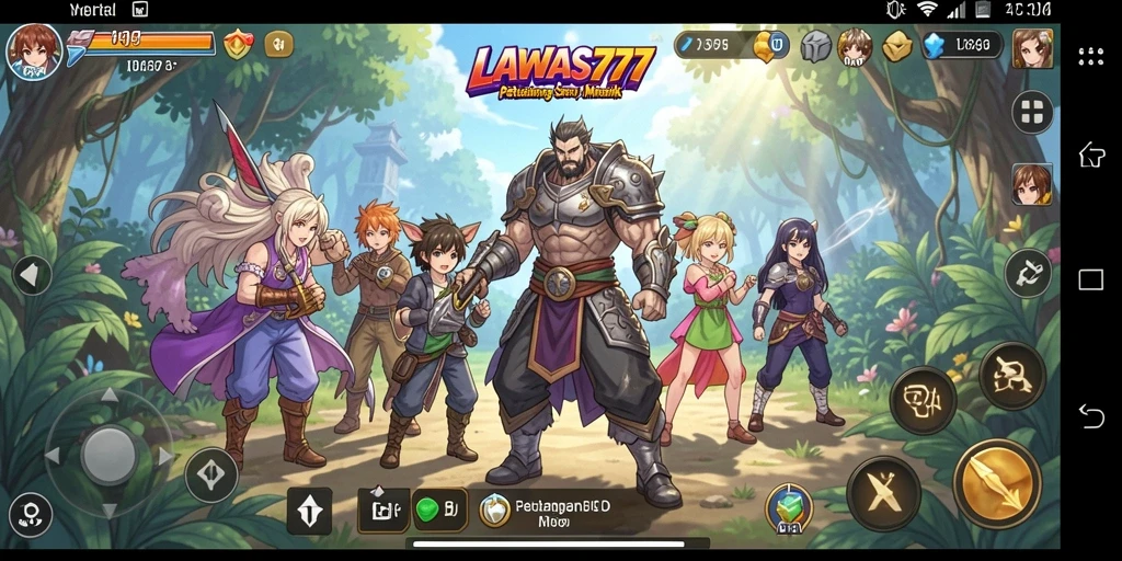 Screenshot utama LAWAS777 menampilkan gameplay Anime yang mengasyikkan.